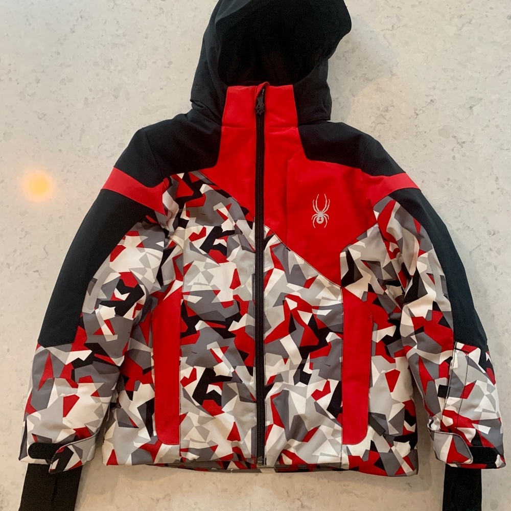 Spyder Boys size 8 ski/snow jacket